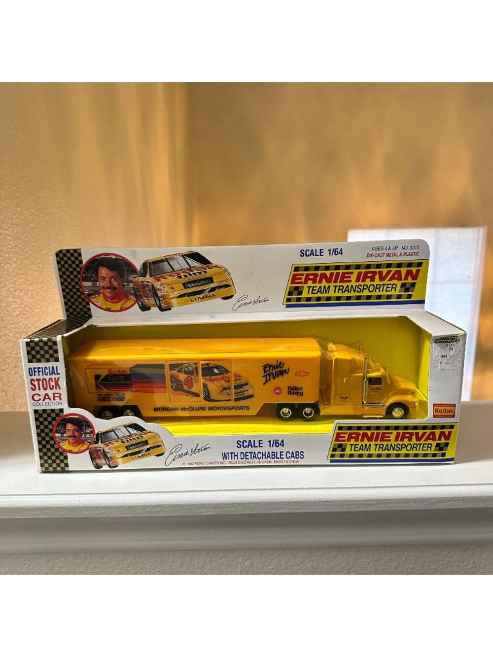Ernie Irvan Team Transporter 1/64 Scale Die-Cast & Plastic Model